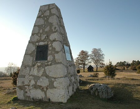Gedenkstein der Schlacht am Albuch
