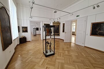 Innenansicht Städt. Kunstgalerie im Deutschordenshaus